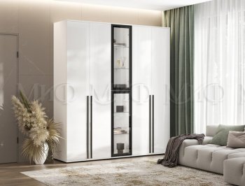 Шкаф Норд+ пенал со стеклом (Миф) в Верхней Салде - verhnyaya-salda.mebel-e96.ru