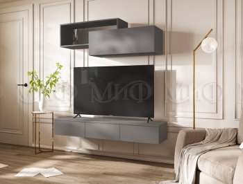 Стенка Норд-2 графит (Миф) в Верхней Салде - verhnyaya-salda.mebel-e96.ru