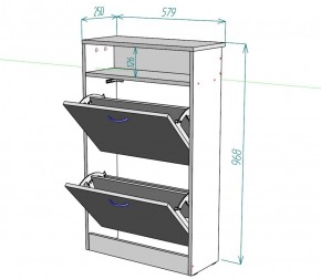 Обувница W5 (Белый) в Верхней Салде - verhnyaya-salda.mebel-e96.ru