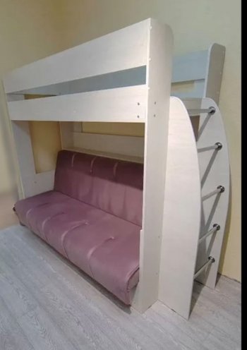 Кровать-диван 2-х ярусная Омега 17 (возможна зеркальная сборка) в Верхней Салде - verhnyaya-salda.mebel-e96.ru | фото