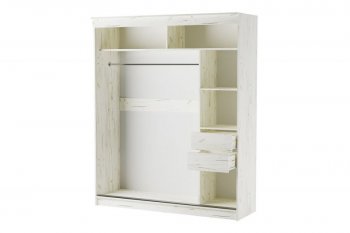 Шкаф-купе 1800 мм Орион крафт белый(Памир) в Верхней Салде - verhnyaya-salda.mebel-e96.ru