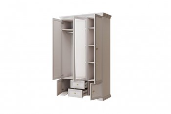Шкаф распашной ШР 3 - 1 зеркало (БМ) в Верхней Салде - verhnyaya-salda.mebel-e96.ru