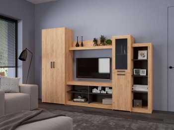 Стенка OSKAR4 (Генезис) в Верхней Салде - verhnyaya-salda.mebel-e96.ru