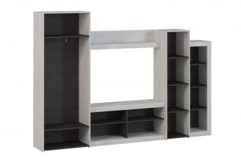 Стенка OSKAR4 сосна белая (Генезис) в Верхней Салде - verhnyaya-salda.mebel-e96.ru