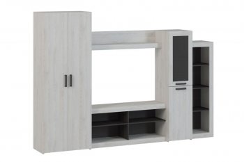 Стенка OSKAR4 сосна белая (Генезис) в Верхней Салде - verhnyaya-salda.mebel-e96.ru