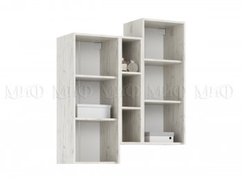 Стенка Оскар крафт белый/графит (Миф) в Верхней Салде - verhnyaya-salda.mebel-e96.ru
