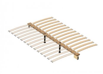 Кровать из массива Елена Белый Жемчуг (БМ) в Верхней Салде - verhnyaya-salda.mebel-e96.ru