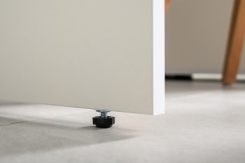 Стол письменный 12.159 Остин белый (Моби) в Верхней Салде - verhnyaya-salda.mebel-e96.ru