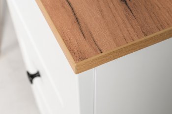Стол письменный 12.159 Остин белый (Моби) в Верхней Салде - verhnyaya-salda.mebel-e96.ru