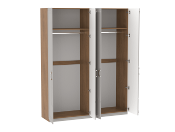 Шкаф 1800 мм 4-дверный Палермо (СБК) в Верхней Салде - verhnyaya-salda.mebel-e96.ru