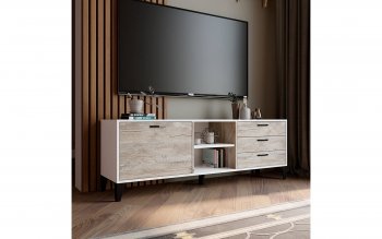 Тумба ТВ Парус-9 (Текс) в Верхней Салде - verhnyaya-salda.mebel-e96.ru