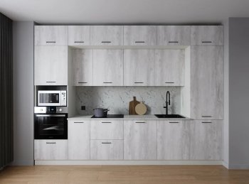 Кухонный гарнитур Пайн 3400 мм (Санвут) в Верхней Салде - verhnyaya-salda.mebel-e96.ru