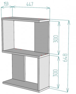 Полка S28 (ДСС) в Верхней Салде - verhnyaya-salda.mebel-e96.ru