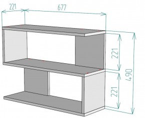 Полка S29 (Белый) в Верхней Салде - verhnyaya-salda.mebel-e96.ru