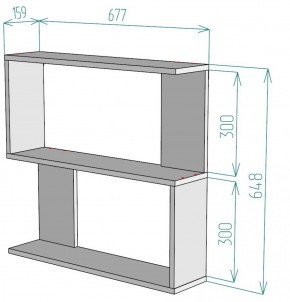 Полка S31 (Белый) в Верхней Салде - verhnyaya-salda.mebel-e96.ru