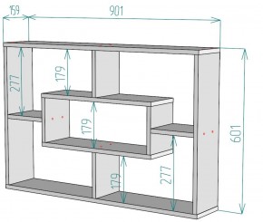 Полка S40 (Белый) в Верхней Салде - verhnyaya-salda.mebel-e96.ru