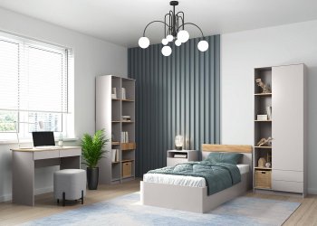 Набор детской мебели Прайм модульный (Олмеко) в Верхней Салде - verhnyaya-salda.mebel-e96.ru
