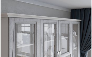 Буфет Прованс-016 (Текс) в Верхней Салде - verhnyaya-salda.mebel-e96.ru