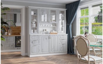 Буфет Прованс-016 (Текс) в Верхней Салде - verhnyaya-salda.mebel-e96.ru