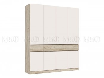 Спальный гарнитур Роджина крафт серый/кашемир, модульный (Миф) в Верхней Салде - verhnyaya-salda.mebel-e96.ru