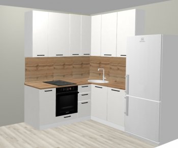 Кухонный гарнитур угловой 2000*1400 мм (Санвут) в Верхней Салде - verhnyaya-salda.mebel-e96.ru