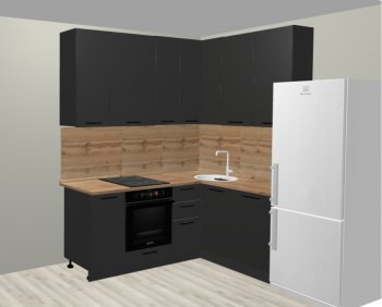 Кухонный гарнитур угловой 2000*1400 мм (Санвут) в Верхней Салде - verhnyaya-salda.mebel-e96.ru