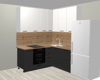 Кухонный гарнитур угловой 2000*1400 мм (Санвут) в Верхней Салде - verhnyaya-salda.mebel-e96.ru