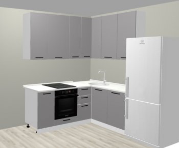 Кухонный гарнитур угловой 2000*1400 мм (Санвут) в Верхней Салде - verhnyaya-salda.mebel-e96.ru