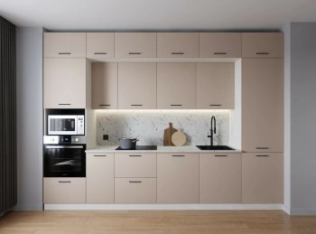 Кухонный гарнитур Шампань 3400 мм (Санвут) в Верхней Салде - verhnyaya-salda.mebel-e96.ru