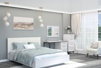 Спальный гарнитур Шарм модульный Ясень (Диал) в Верхней Салде - verhnyaya-salda.mebel-e96.ru