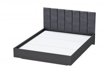 Кровать Шарм (арт.031М1) настил, Антрацит (Диал) в Верхней Салде - verhnyaya-salda.mebel-e96.ru | фото