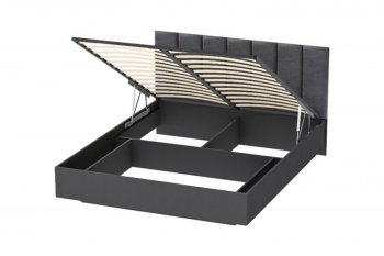 Кровать с подъемным механизмом Шарм (арт.031М1) Антрацит (Диал) в Верхней Салде - verhnyaya-salda.mebel-e96.ru | фото