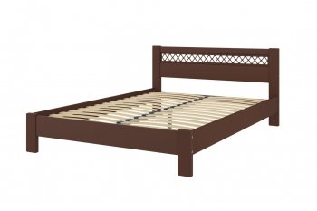 Кровать из массива Шейла Орех (БМ) в Верхней Салде - verhnyaya-salda.mebel-e96.ru
