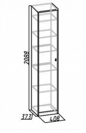 Шкаф для белья Комфорт 7 в Верхней Салде - verhnyaya-salda.mebel-e96.ru