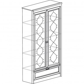 Шкаф Флоренция 667 (Яна) в Верхней Салде - verhnyaya-salda.mebel-e96.ru