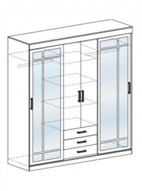 Шкаф-купе Лидер 2К 1700 мм (СтендМ) в Верхней Салде - verhnyaya-salda.mebel-e96.ru