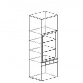 Шкаф многоцелевой Дели 63 (Яна) в Верхней Салде - verhnyaya-salda.mebel-e96.ru