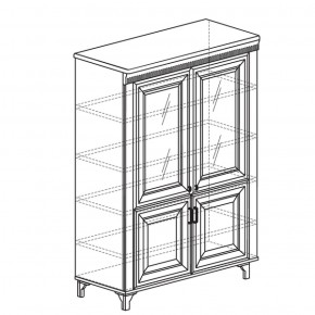 Шкаф многоцелевой Марлен 495 (Яна) в Верхней Салде - verhnyaya-salda.mebel-e96.ru