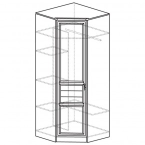 Шкаф угловой Лира 50 (Яна) в Верхней Салде - verhnyaya-salda.mebel-e96.ru