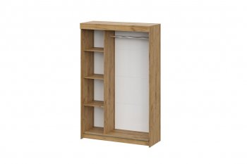 Шкаф-купе ШКП-7 1300 мм ясень анкор (СВ) в Верхней Салде - verhnyaya-salda.mebel-e96.ru