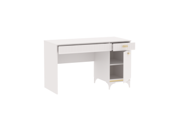 Стол письменный Сиде Белый (СБК) в Верхней Салде - verhnyaya-salda.mebel-e96.ru