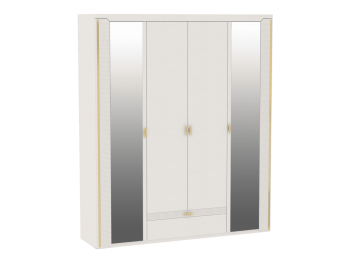 Спальный гарнитур Сиде Белый, модульный (СБК) в Верхней Салде - verhnyaya-salda.mebel-e96.ru