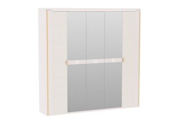 Спальный гарнитур Сиде Белый, модульный (СБК) в Верхней Салде - verhnyaya-salda.mebel-e96.ru