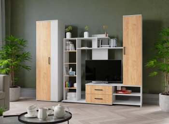 Стенка Сидней-1 + шкаф (Микон) в Верхней Салде - verhnyaya-salda.mebel-e96.ru