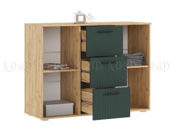 Комод Сильвия, крафт/грин (Миф) в Верхней Салде - verhnyaya-salda.mebel-e96.ru