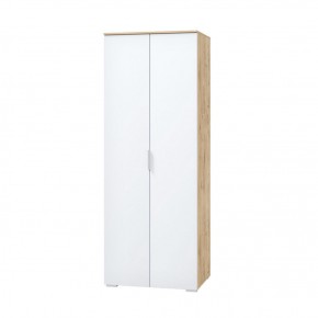 Шкаф для одежды 2х дверный 800 мм Сканди белый (МЛК) в Верхней Салде - verhnyaya-salda.mebel-e96.ru | фото
