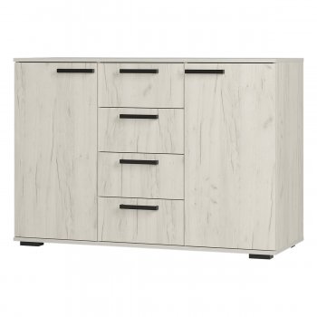 Комод Стандарт №2 NEW крафт белый  (БТС) в Верхней Салде - verhnyaya-salda.mebel-e96.ru