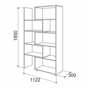 Стеллаж 1 (Мебельсон) в Верхней Салде - verhnyaya-salda.mebel-e96.ru