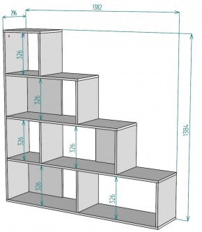 Стеллаж S65 (Белый) в Верхней Салде - verhnyaya-salda.mebel-e96.ru