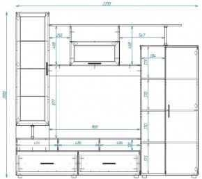 Стенка ТВА-15 с фотопечатью в Верхней Салде - verhnyaya-salda.mebel-e96.ru